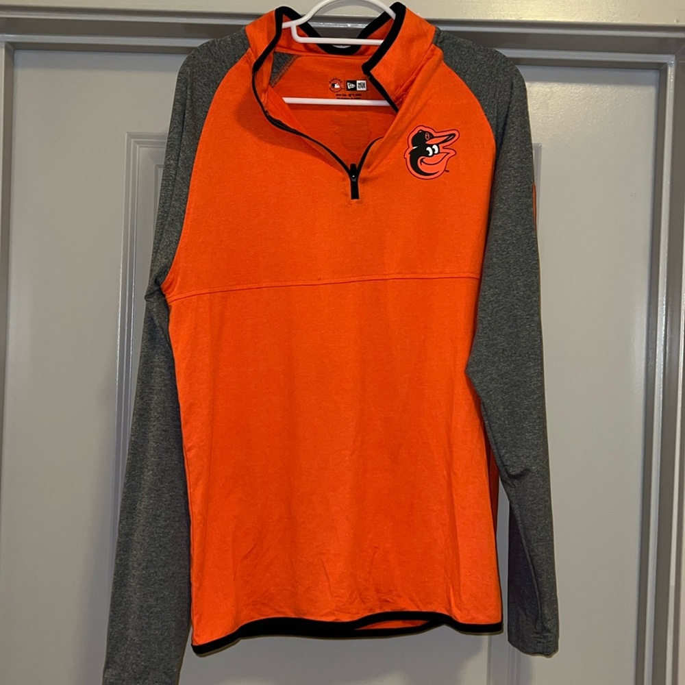 New Era Baltimore Orioles dry fit quarter-zip